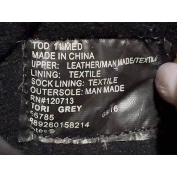 Totes Girls Winter Snow Boots Gray Pink Tori Size 11 Medium - Picture 5 of 6